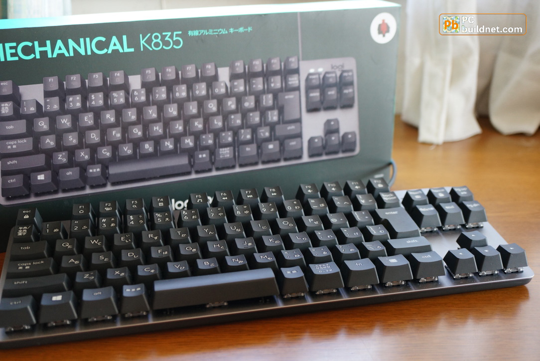 レビュー】Logicool K835レビュー。最安級メカニカルキーボード、満を 